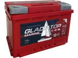 Аккумулятор лодочный тяговый GLADIATOR Marine Ultra