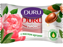 Крем-мыло туалетное DURU Пион с маслом арганы 80 г 