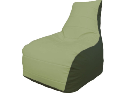 Кресло-мешок FLAGMAN Бумеранг оливковый/зеленый 