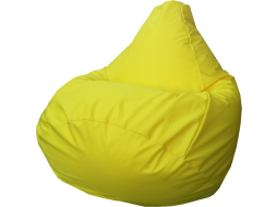 Кресло-мешок FLAGMAN Груша Мега грета желтый 
