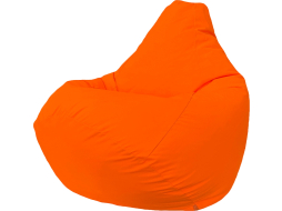 Кресло-мешок FLAGMAN Груша Мега грета оранжевый 