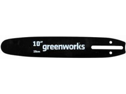 Шина 25 см 10" 3/8" 1,3 мм GREENWORKS 