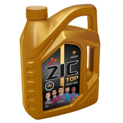 Моторное масло 0W40 синтетическое ZIC TOP 4 л 