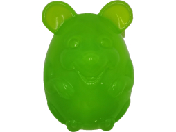 Игрушка для собак PETPARK Ежик с пищалкой 8 см зеленый 