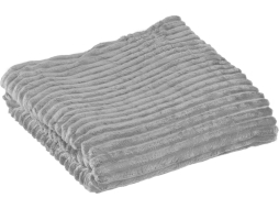 Плед флисовый PERFECTO LINEA Sleep mood 150x200 см серый 