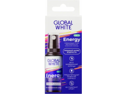 Спрей для полости рта GLOBAL WHITE Energy Освежающий со вкусом корицы 15 мл