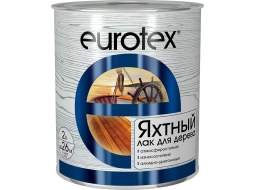 Лак алкидно-уретановый РОГНЕДА Eurotex Яхтный полуматовый 2 л