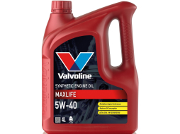 Моторное масло 5W40 синтетическое VALVOLINE MaxLife