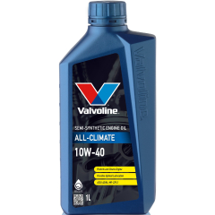 Моторное масло 10W40 полусинтетическое VALVOLINE All Climate
