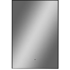 Зеркало для ванной с подсветкой КОНТИНЕНТ Amer Black LED 600x700 ореольная теплая/холодная подсветка 