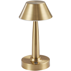 Лампа настольная светодиодная 6 Вт 3200К KINK LIGHT Снорк бронза диммируемая (07064-B, 20)
