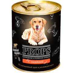 Влажный корм для собак PROPS консервы