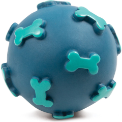 Игрушка для собак TRIOL Мяч с косточками 6 см 