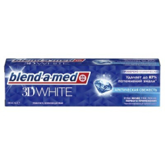 Зубная паста BLEND-A-MED 3D White Арк­ти­че­ская све­жесть 100 мл 
