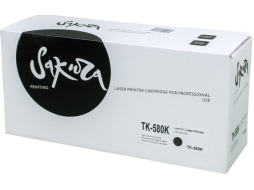 Картридж SAKURA TK580K для Kyocera Mita FS-5105DN 5205D черный 