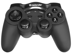 Беспроводной геймпад DEFENDER Game Racer Wireless G2