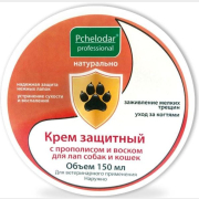 Крем для животных PCHELODAR Защитный для лап с прополисом и воском 150 мл (4607145633931)
