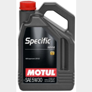 Моторное масло 5W30 синтетическое MOTUL Specific 229,52 5 л (104845)