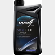 Моторное масло 10W60 полусинтетическое WOLF VitalTech 1 л (24118/1)