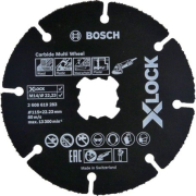 Круг отрезной 115х1x22,2 мм BOSCH X-LOCK Carbide Multi Wheel (2608619283)