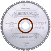 Диск пильный 254x30 мм 66 зубьев METABO Laminate Cut Professional (628446000)
