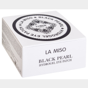 Патчи под глаза LA MISO Black Pearl Hyaluron 60 штук (8809368410306)