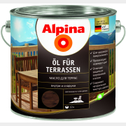 Масло ALPINA Для террас темный 0,75 л (537863)