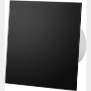 Вентилятор вытяжной накладной AIRROXY dRim 125HS-C174 со стеклянной черной матовой панелью