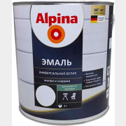 Эмаль алкидная ALPINA Универсальная белый 0,75 л (948103773)