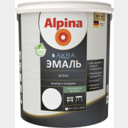 Эмаль акриловая ALPINA Аква белый 2,5 л (948103042)