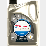 Моторное масло 10W40 полусинтетическое TOTAL Quartz 7000 4 л (214107)