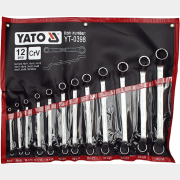 Набор ключей накидных 6-32 мм 12 предметов YATO (YT-0398)