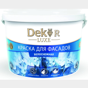 Краска ВД акриловая DEKOR для фасадов белая 14 кг (26-561)