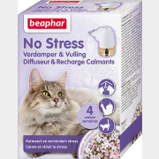 Диффузор со сменным блоком для кошек BEAPHAR No Stress Успокаивающий 30 мл (8711231148974)