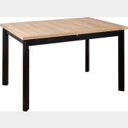 Стол кухонный DREWMIX Max 5 P дуб грендсон/черный 120-150x80x78 см (69883)