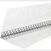 Уголок перфорированный штукатурный алюминиевый PRIMET с сеткой 0,25-18,5 мм 2,5 м
