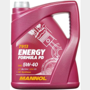 Моторное масло 5W40 синтетическое MANNOL Energy Formula PD 5 л (99261)