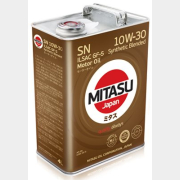 Моторное масло 10W30 полусинтетическое MITASU Motor Oil SN 4 л (MJ-121-4)