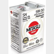 Моторное масло 5W30 синтетическое MITASU Platinum Pao SN 4 л (MJ-111-4)
