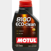 Моторное масло 0W30 синтетическое MOTUL 8100 Eco-Clean 1 л (102888)
