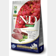Сухой корм для собак беззерновой FARMINA N&D Quinoa Weight Management ягненок с брокколи 7 кг (8010276035646)