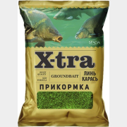 Прикормка рыболовная X-TRA Линь/Карась зеленый марципан 0,75 кг (XTR-09)