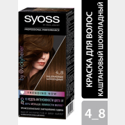 Крем-краска SYOSS Интенсивный цвет каштановый шоколадный тон 4-8 (4015000544610)