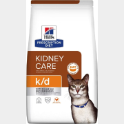Сухой корм для кошек HILL'S Prescription Diet k/d курица 1,5 кг (52742918600)