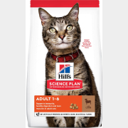 Сухой корм для кошек HILL'S Science Plan Adult ягненок 0,3 кг (52742022925)
