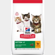 Сухой корм для котят HILL'S Science Plan Kitten курица 1,5 кг (52742029191)
