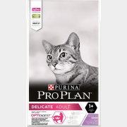 Сухой корм для кошек PURINA PRO PLAN Delicate индейка 10 кг (7613033566509)