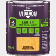 Лак алкидно-уретановый VIDARON для паркета 0,75 л