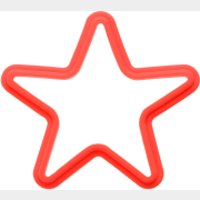 Форма для выпечки силиконовая звезда13,5х13,5 см PERFECTO LINEA красная (22-009715)