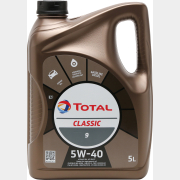 Моторное масло 5W40 синтетическое TOTAL Classic 5 л (213696)